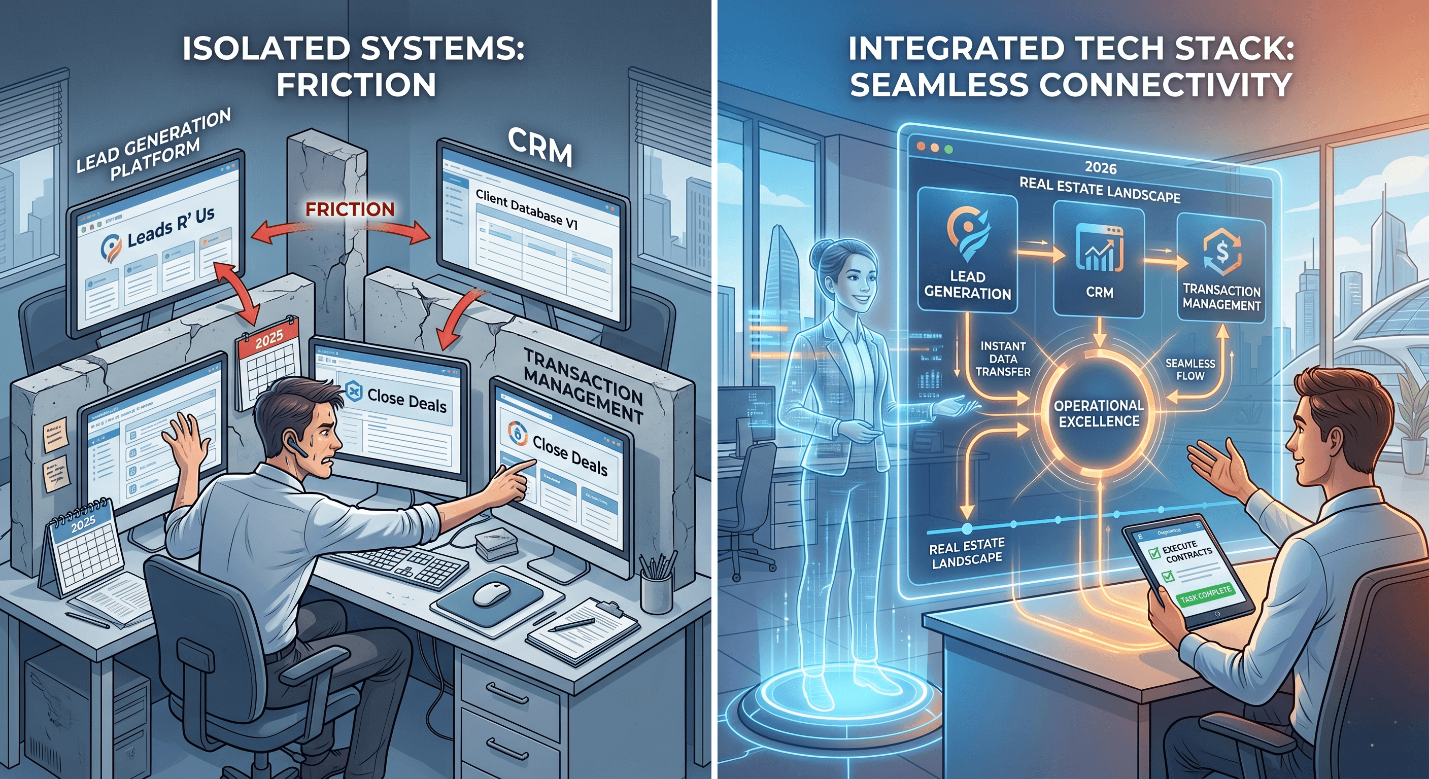 Isolated vs the integrated systems