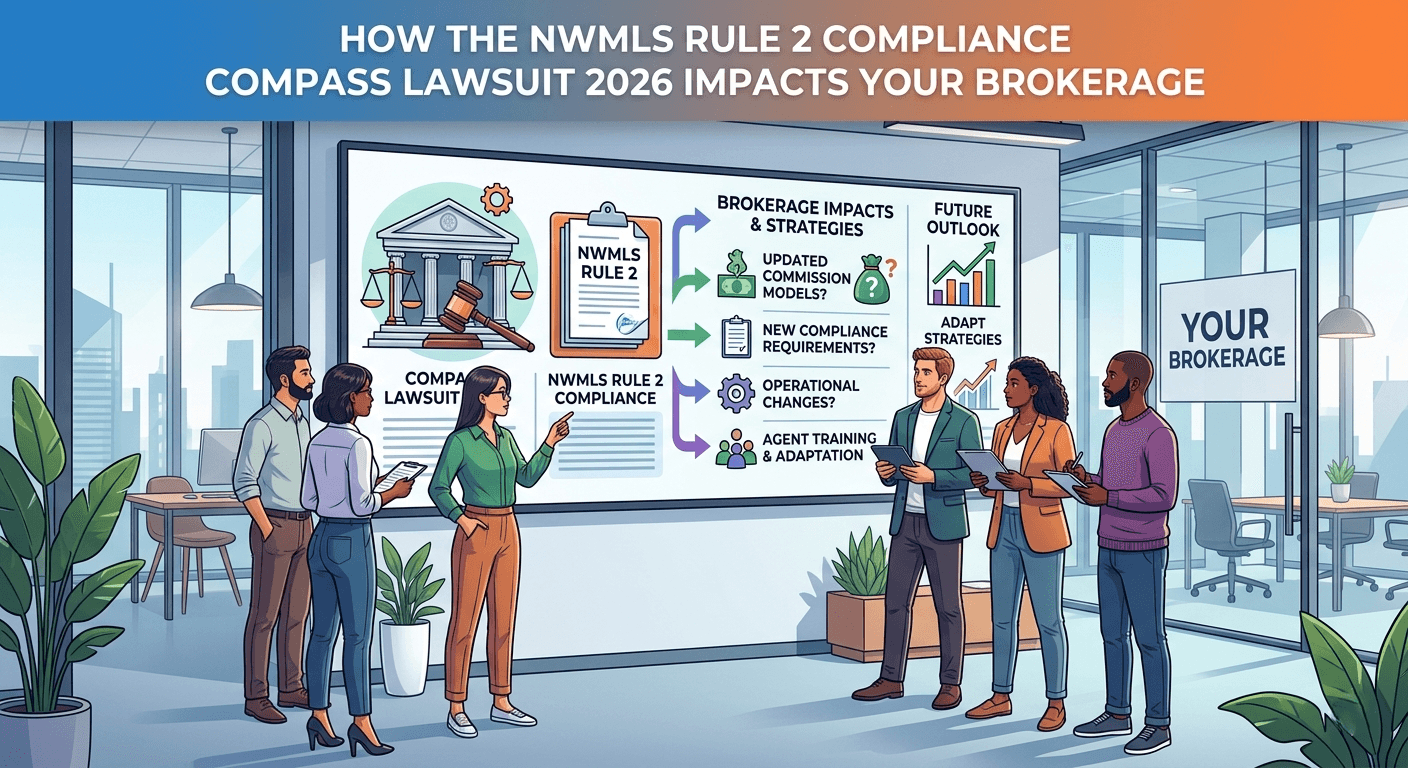 How the NWMLS Rule 2 compliance Compass lawsuit 2026 Impacts Your Brokerage